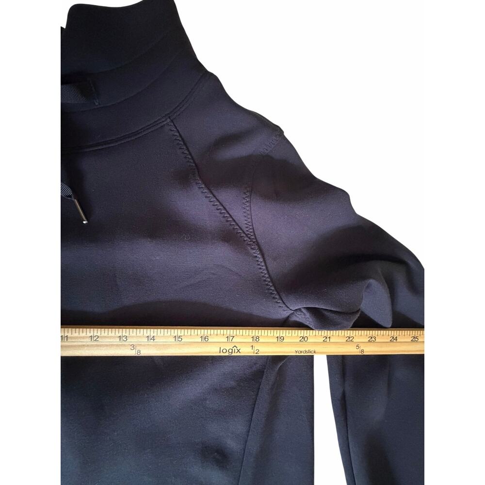 SPANX AirEssentials Got-Ya-Covered Navy Funnel Neck Pullover Size S Loungewear - Picture 5 of 8